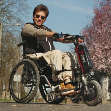 Przystawka elektryczna do wózka inwalidzkiego Elesmart A5