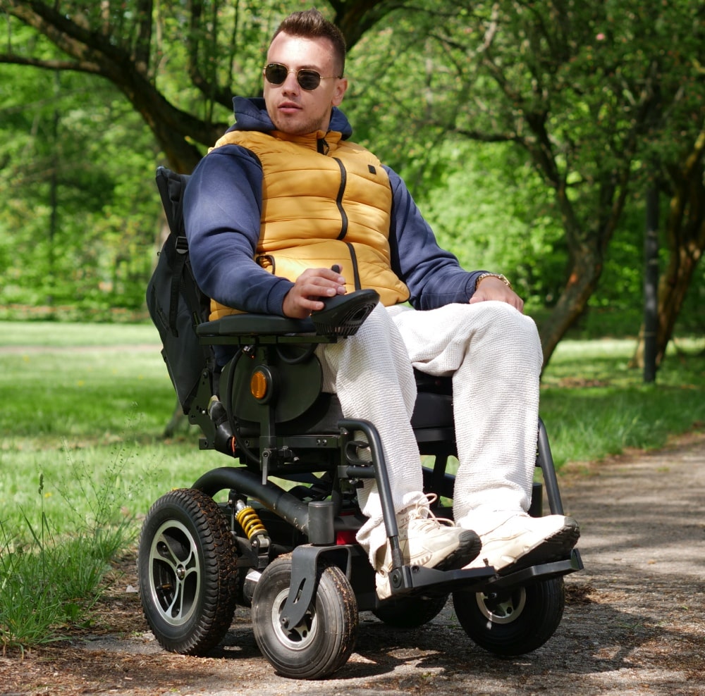 Wózek inwalidzki elektryczny Alabama SW1102C - obrazek 5