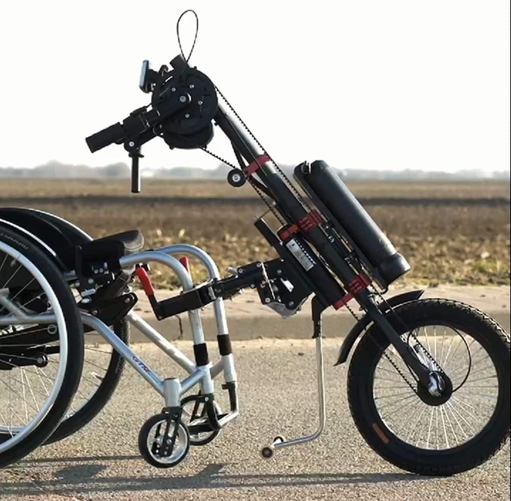 Przystawka elektryczna do wózka inwalidzkiego Q8+