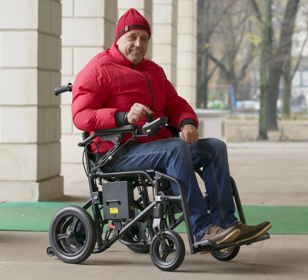 Wózek inwalidzki elektryczny Magnesium DT BC-EA8003 - obrazek 3