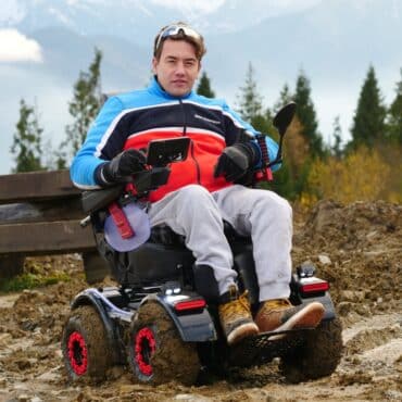 Wózek inwalidzki elektryczny terenowy OptiX