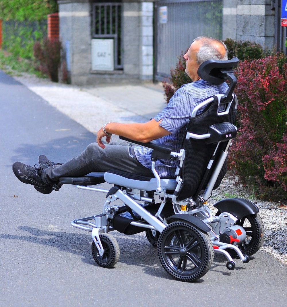 Wózek inwalidzki elektryczny Rhodos Recliner YE245CR - obrazek 2