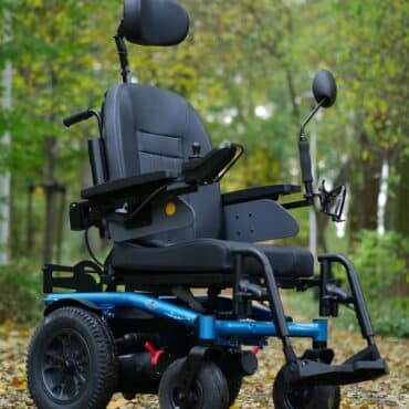 Wózek inwalidzki elektryczny terenowy Enjoycare EPW616B Blue